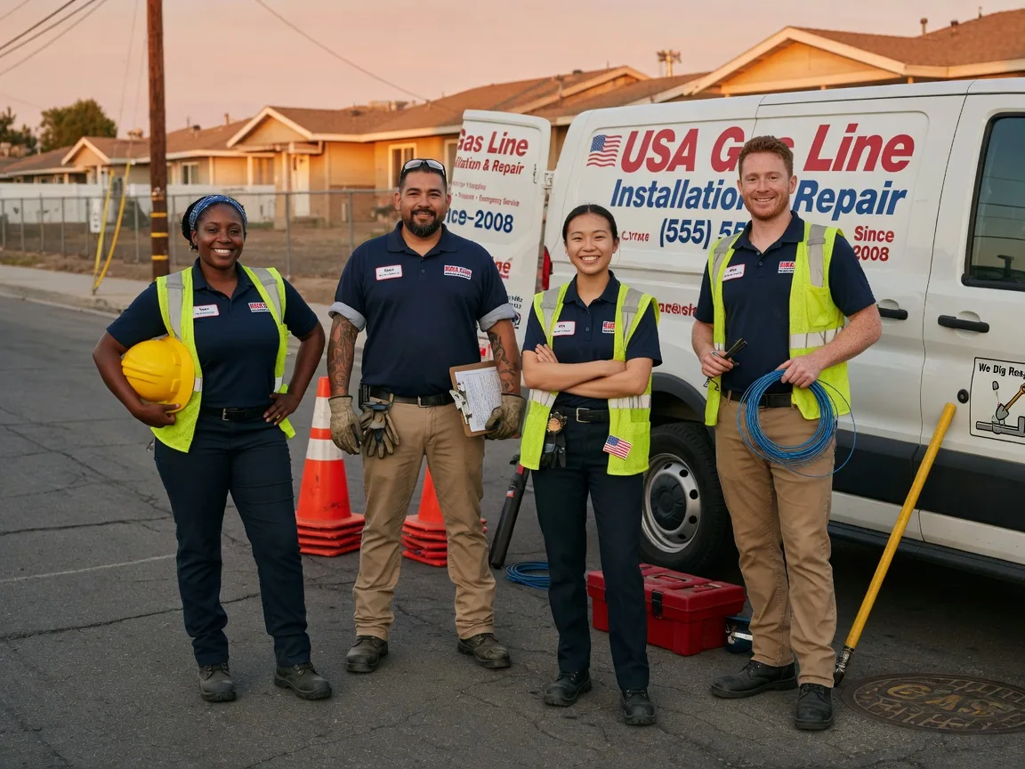 Gas Line Installation company in Gray, IA